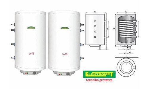 Бойлер косвенного нагрева ELEKTROMET Venus Plus 100