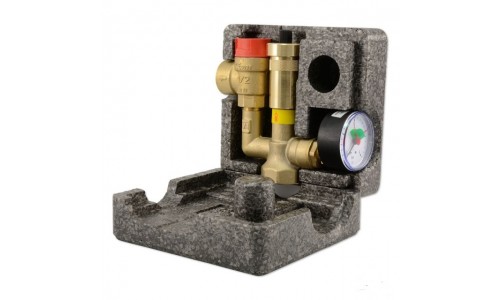 Группа безопасности котла с изоляцией Afriso KSG mini 50 кВт