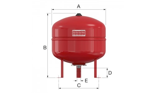 Расширительный бак Flamco Flexcon R 35