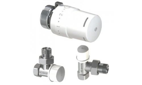 Термокомплект радиаторный угловой Arco, KCT01