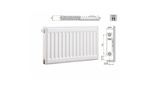 Cтальной панельный радиатор PRADO Universal 11х300х2000