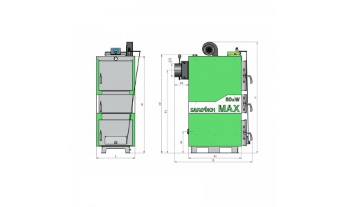 Твердотопливный котел Sakovich Max 150 кВт